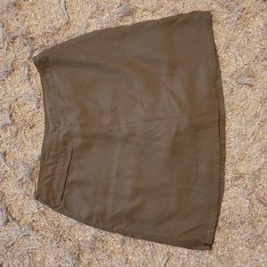 Patagonia, Size 8, Olive Green Skort